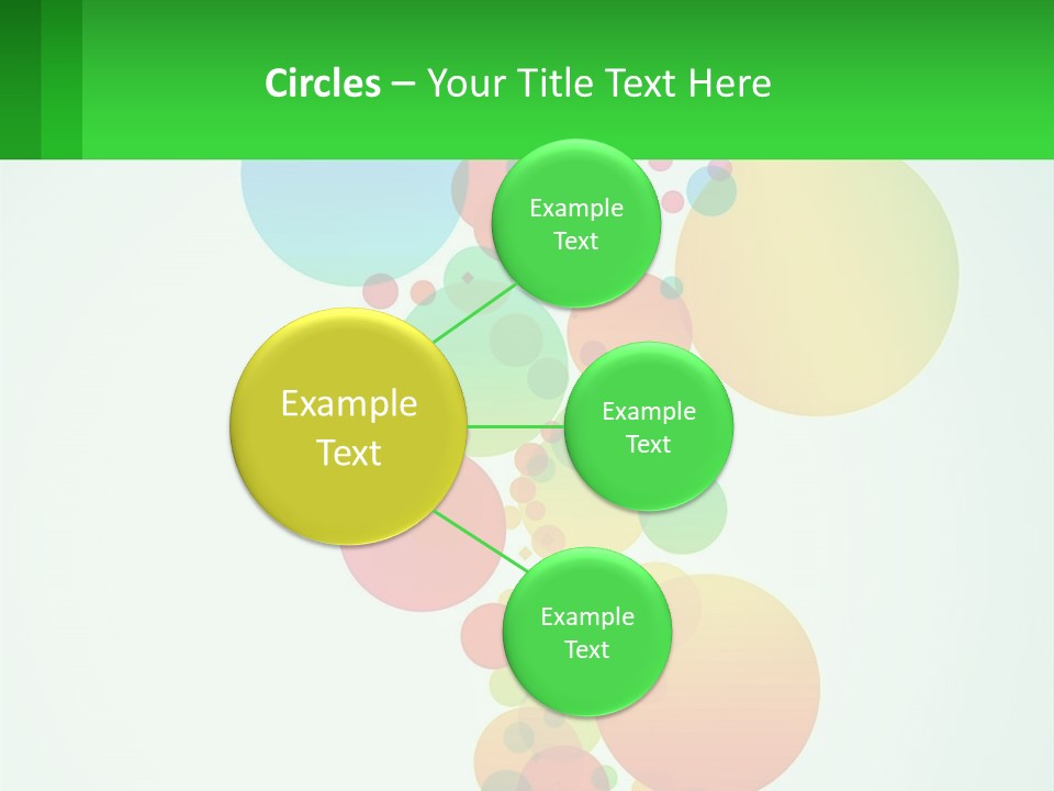 Illustration Of Circles PowerPoint Template