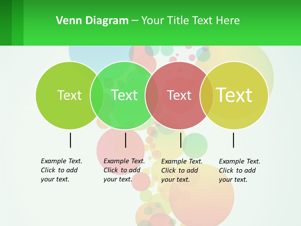 Illustration Of Circles PowerPoint Template