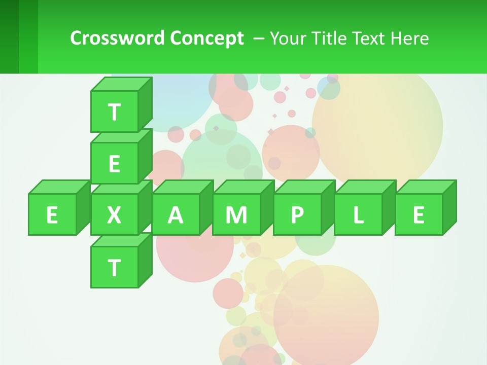 Illustration Of Circles PowerPoint Template