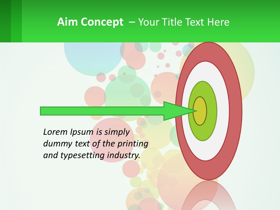 Illustration Of Circles PowerPoint Template
