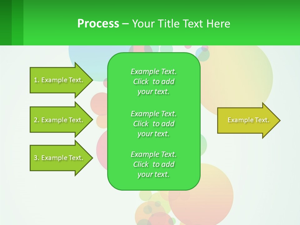 Illustration Of Circles PowerPoint Template