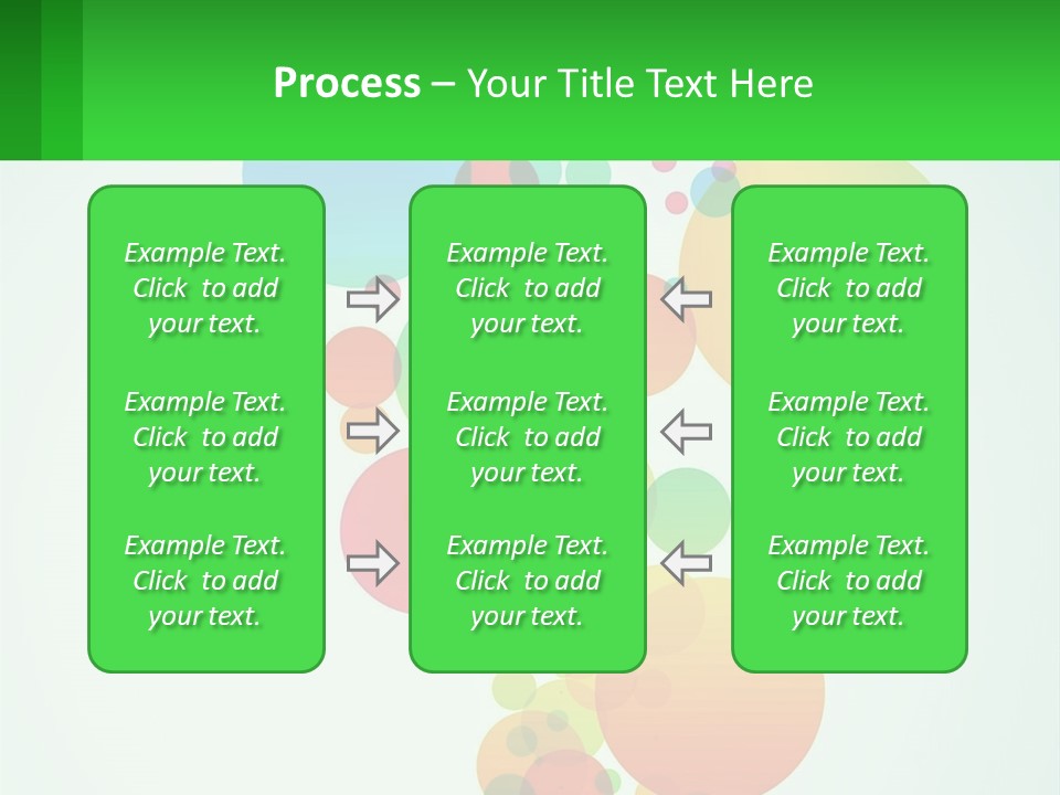 Illustration Of Circles PowerPoint Template
