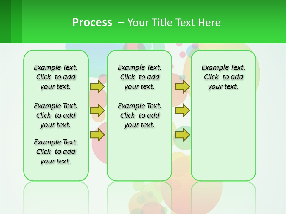 Illustration Of Circles PowerPoint Template