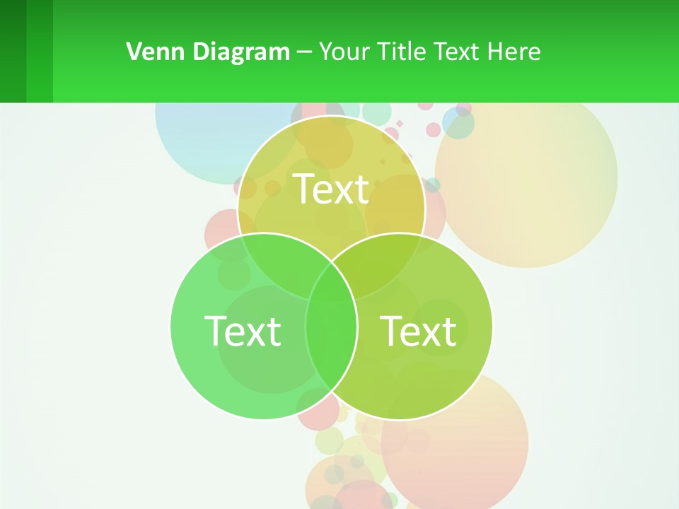 Illustration Of Circles PowerPoint Template