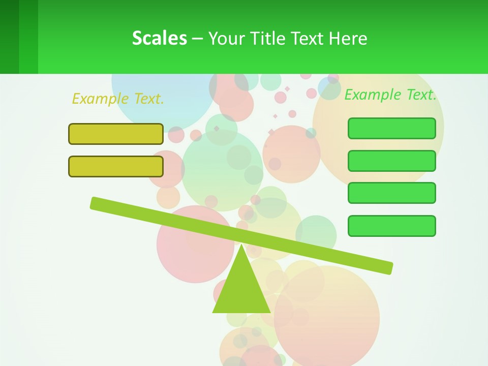 Illustration Of Circles PowerPoint Template