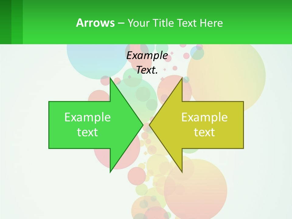 Illustration Of Circles PowerPoint Template