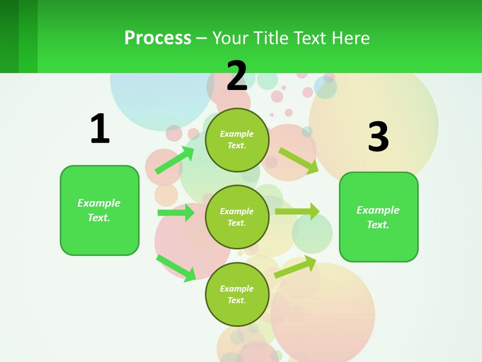 Illustration Of Circles PowerPoint Template