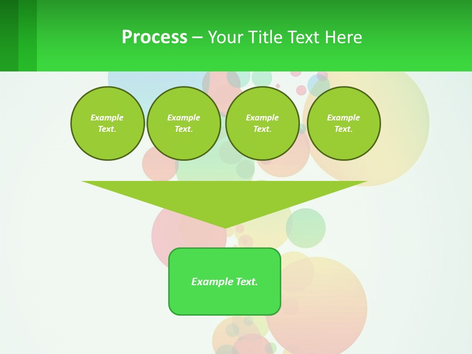 Illustration Of Circles PowerPoint Template