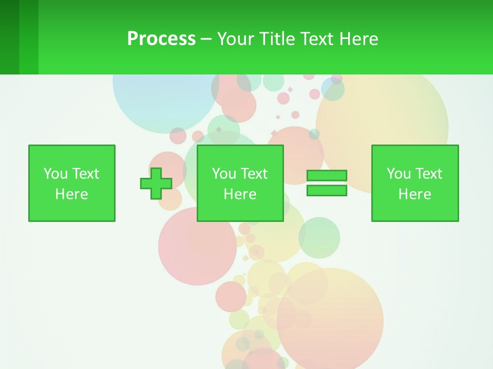 Illustration Of Circles PowerPoint Template