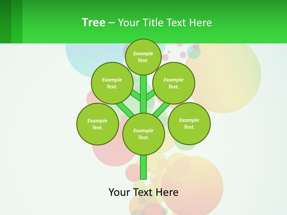Illustration Of Circles PowerPoint Template