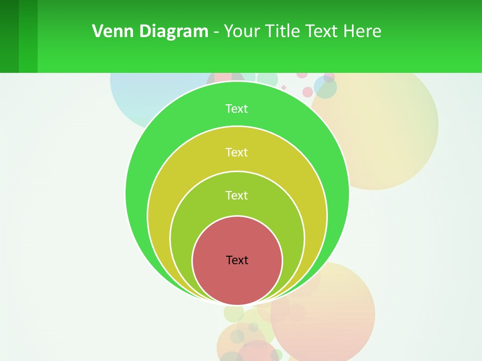 Illustration Of Circles PowerPoint Template