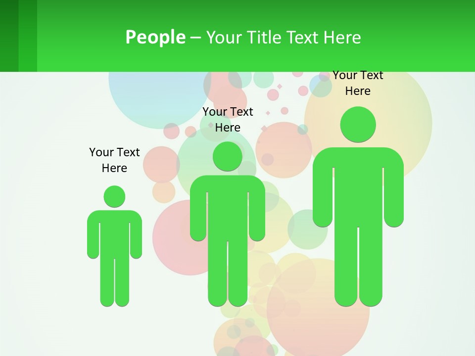 Illustration Of Circles PowerPoint Template