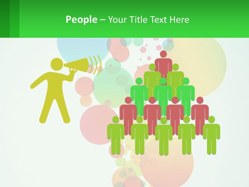 Illustration Of Circles PowerPoint Template