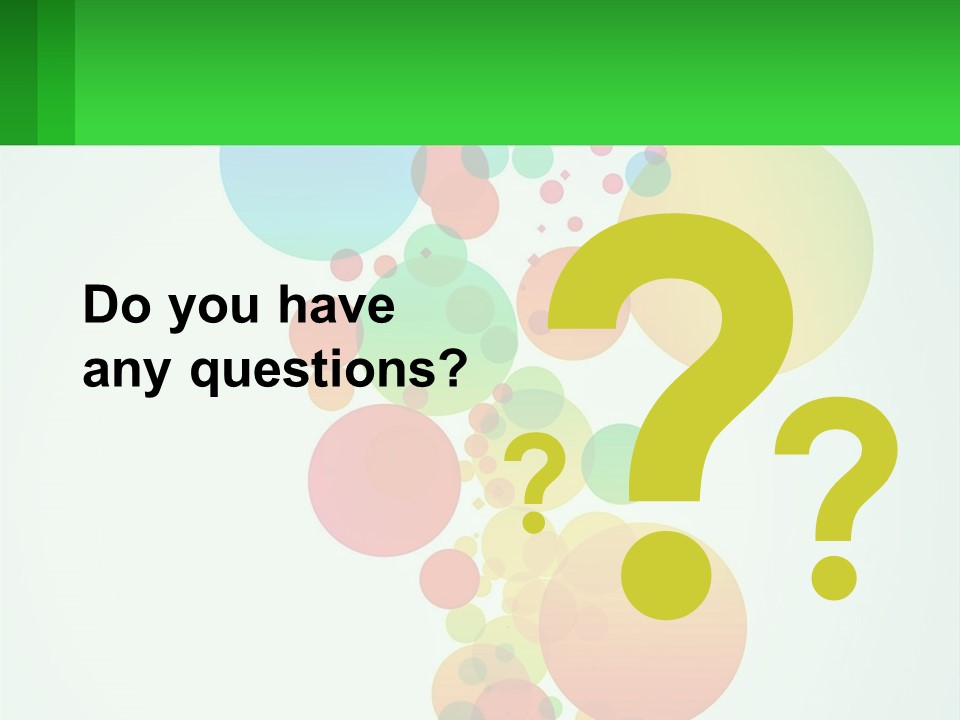 Illustration Of Circles PowerPoint Template