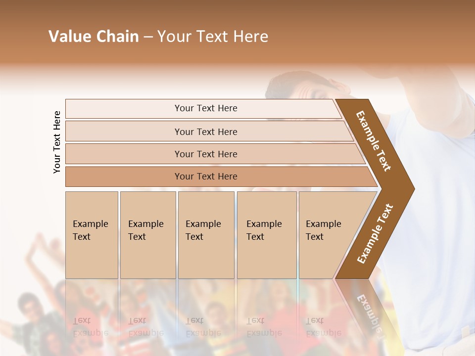 People In The Photo Are Happy PowerPoint Template