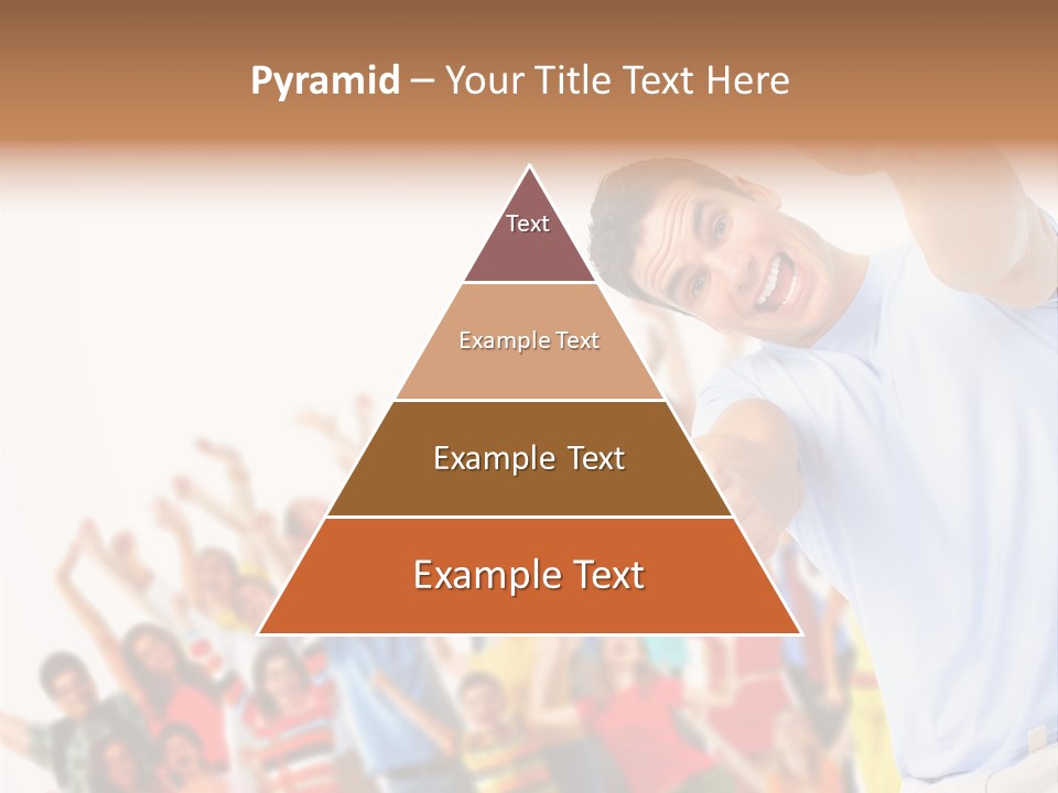 People In The Photo Are Happy PowerPoint Template