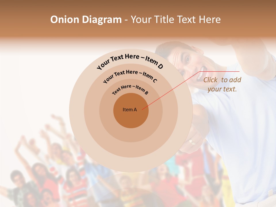 People In The Photo Are Happy PowerPoint Template