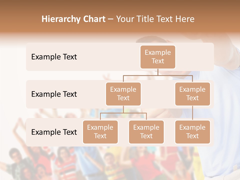 People In The Photo Are Happy PowerPoint Template