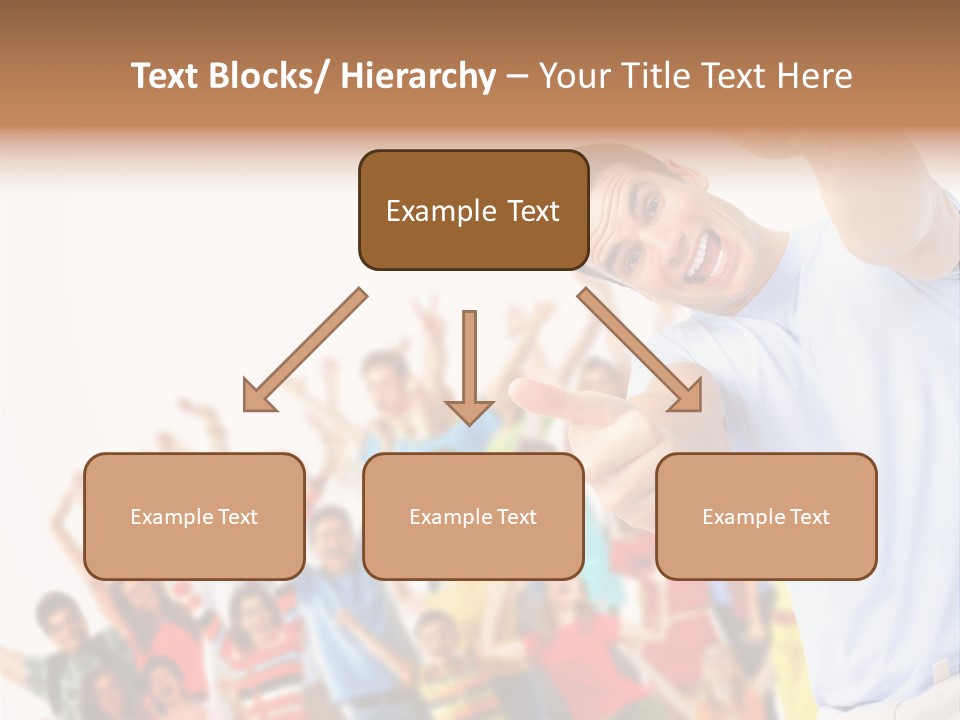 People In The Photo Are Happy PowerPoint Template