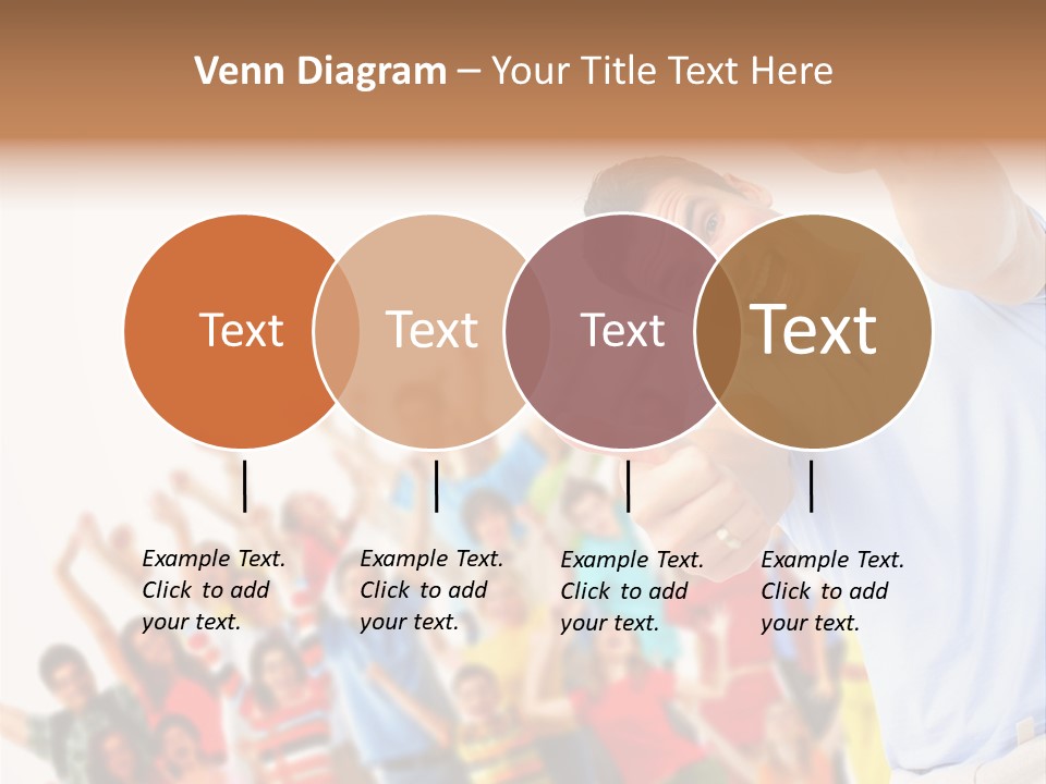 People In The Photo Are Happy PowerPoint Template