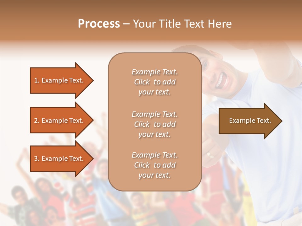 People In The Photo Are Happy PowerPoint Template