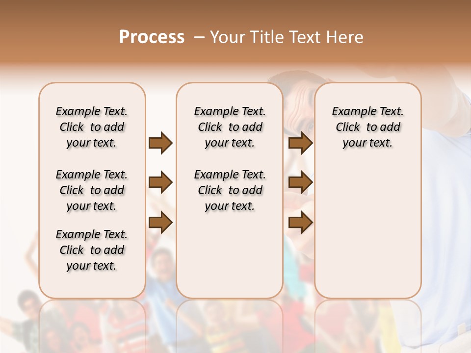 People In The Photo Are Happy PowerPoint Template