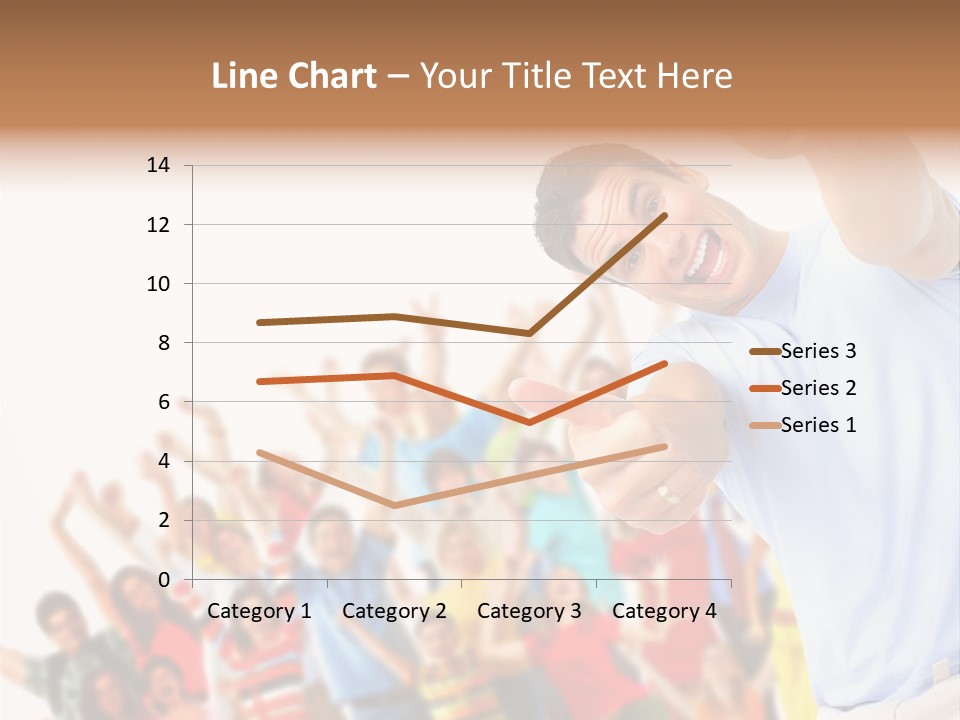People In The Photo Are Happy PowerPoint Template