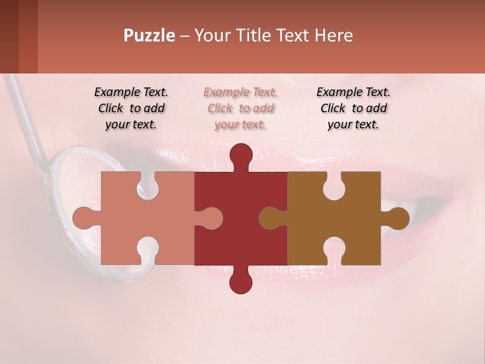 At The Dentist's Appointment PowerPoint Template