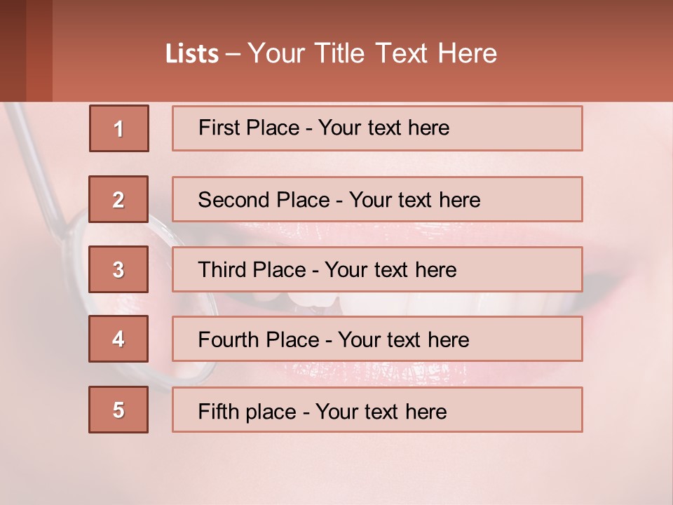 At The Dentist's Appointment PowerPoint Template