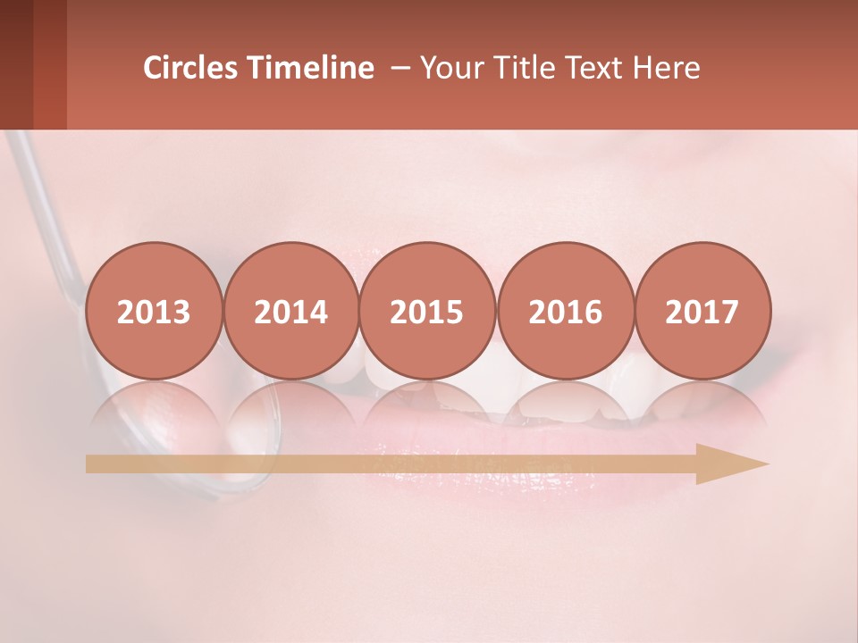 At The Dentist's Appointment PowerPoint Template