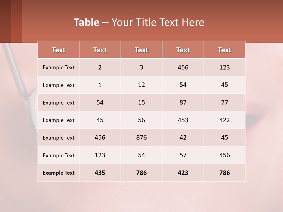 At The Dentist's Appointment PowerPoint Template