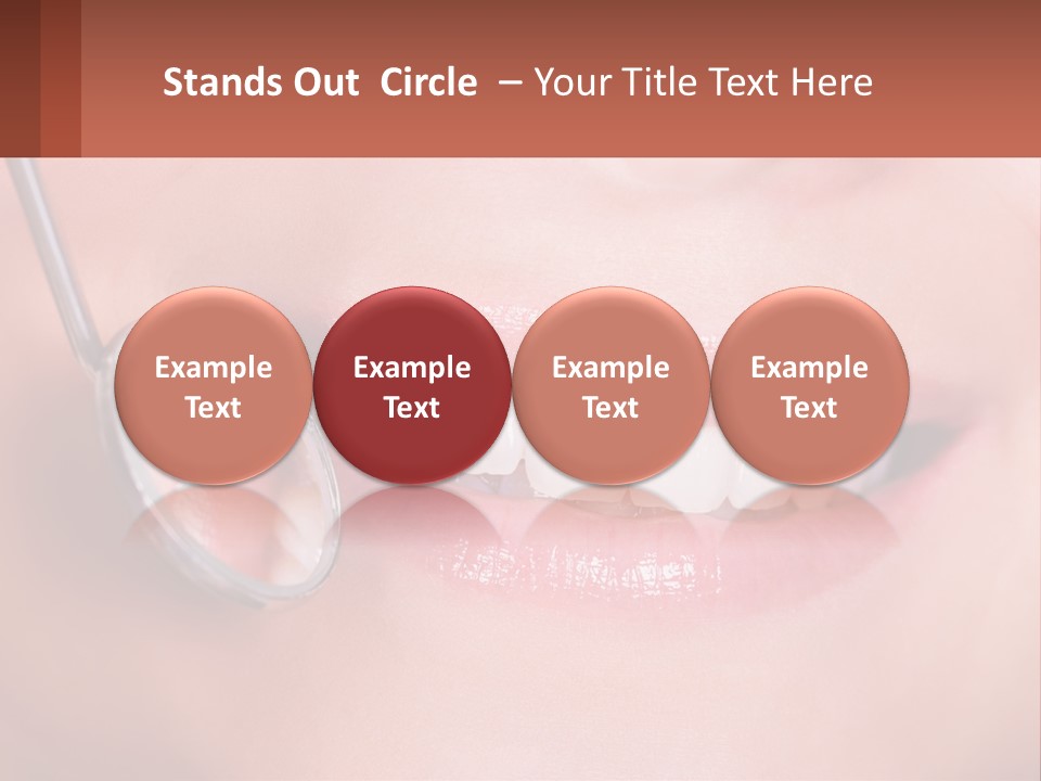 At The Dentist's Appointment PowerPoint Template