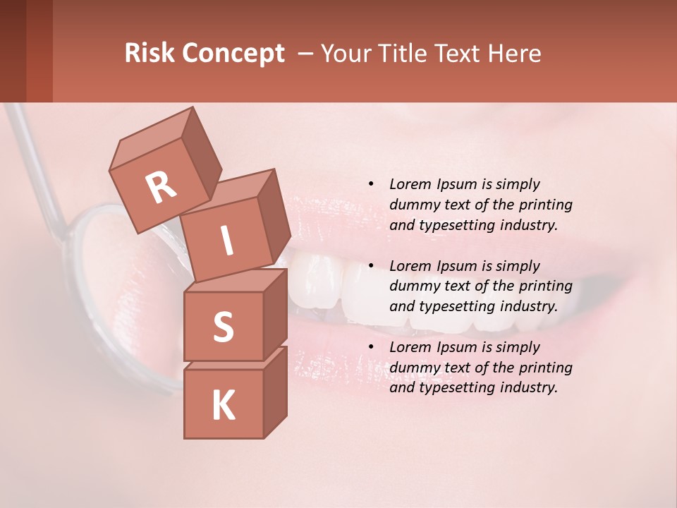 At The Dentist's Appointment PowerPoint Template