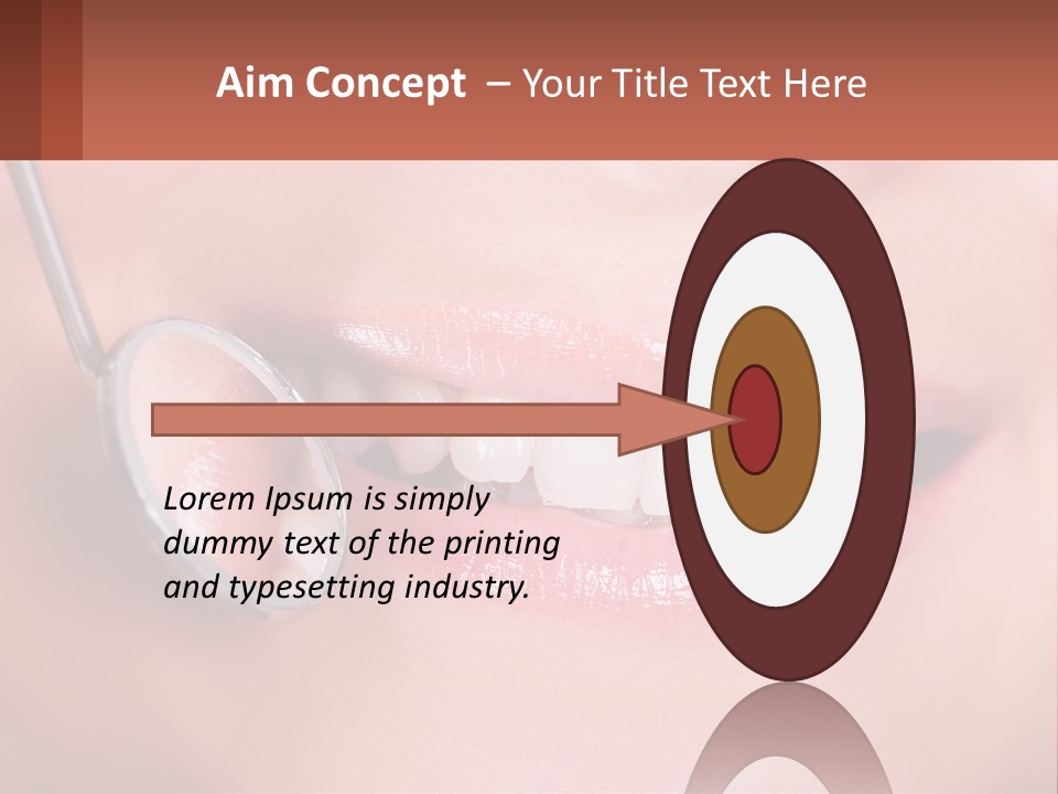 At The Dentist's Appointment PowerPoint Template