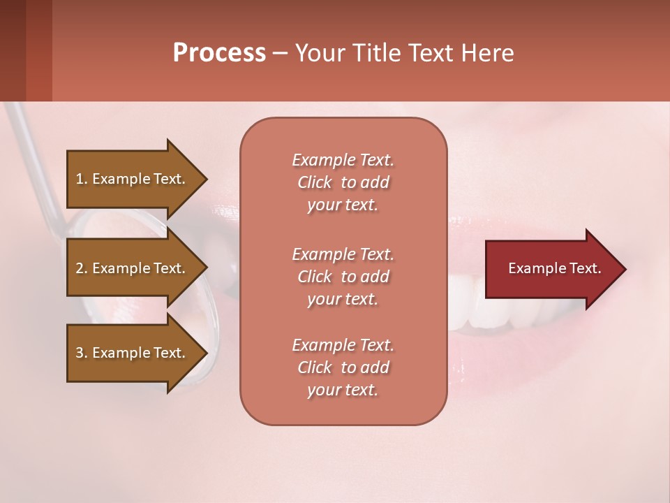 At The Dentist's Appointment PowerPoint Template