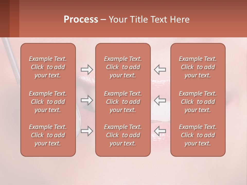 At The Dentist's Appointment PowerPoint Template