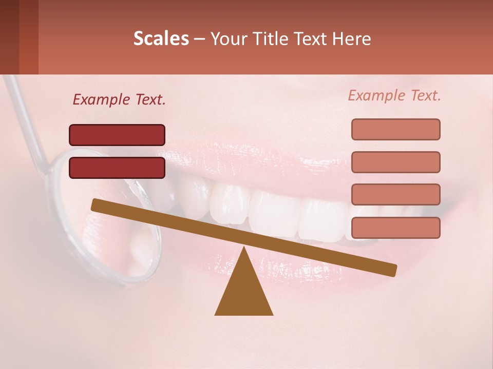 At The Dentist's Appointment PowerPoint Template