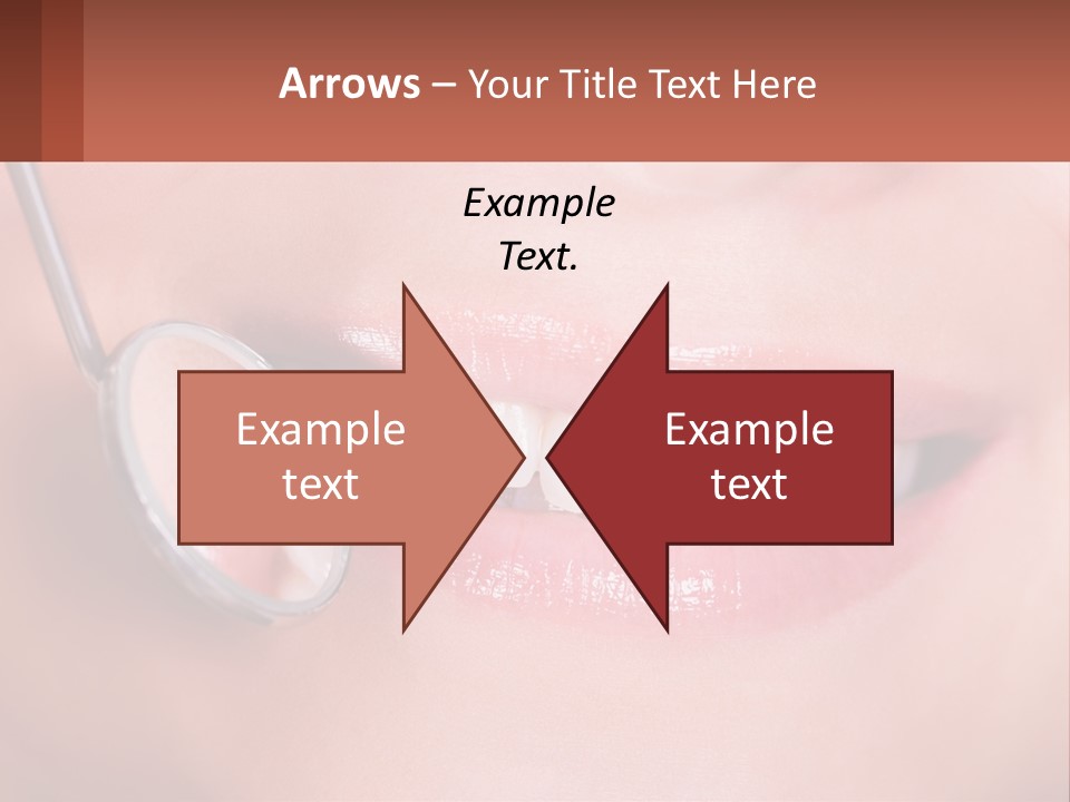 At The Dentist's Appointment PowerPoint Template
