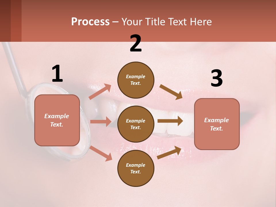 At The Dentist's Appointment PowerPoint Template