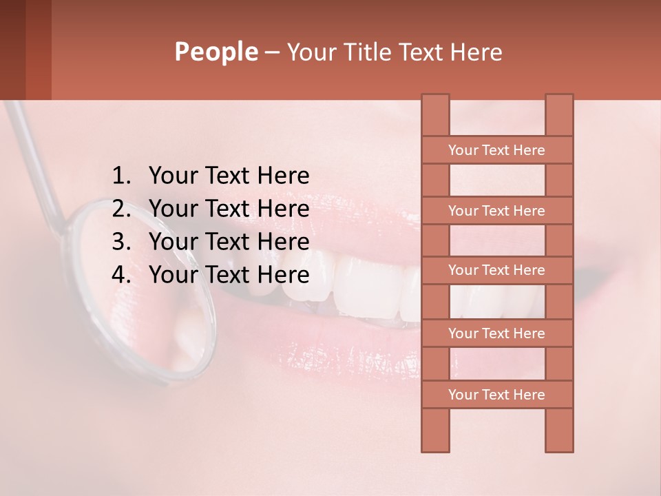 At The Dentist's Appointment PowerPoint Template