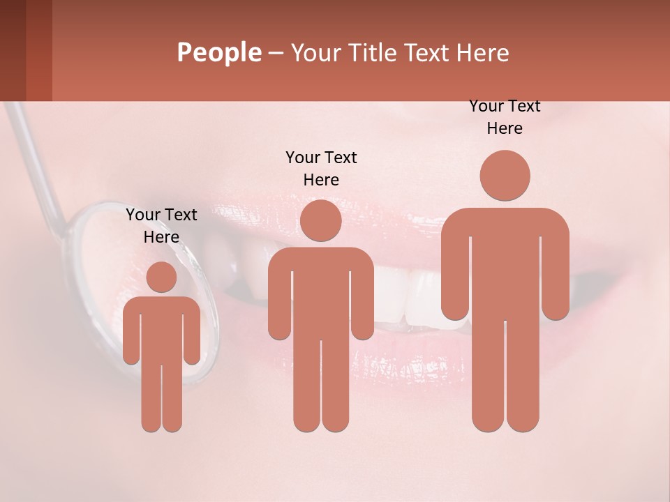 At The Dentist's Appointment PowerPoint Template