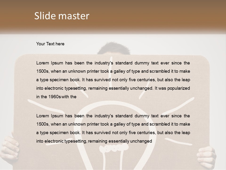 There Is An Idea PowerPoint Template