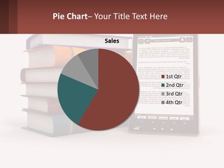 Comparison Of Paper Books And E-Books PowerPoint Template