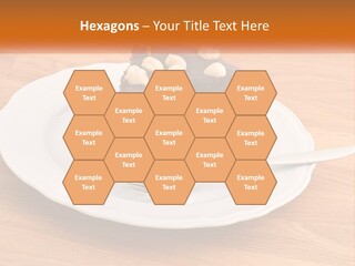 A Piece Of Cake On A Plate PowerPoint Template