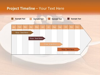 A Piece Of Cake On A Plate PowerPoint Template