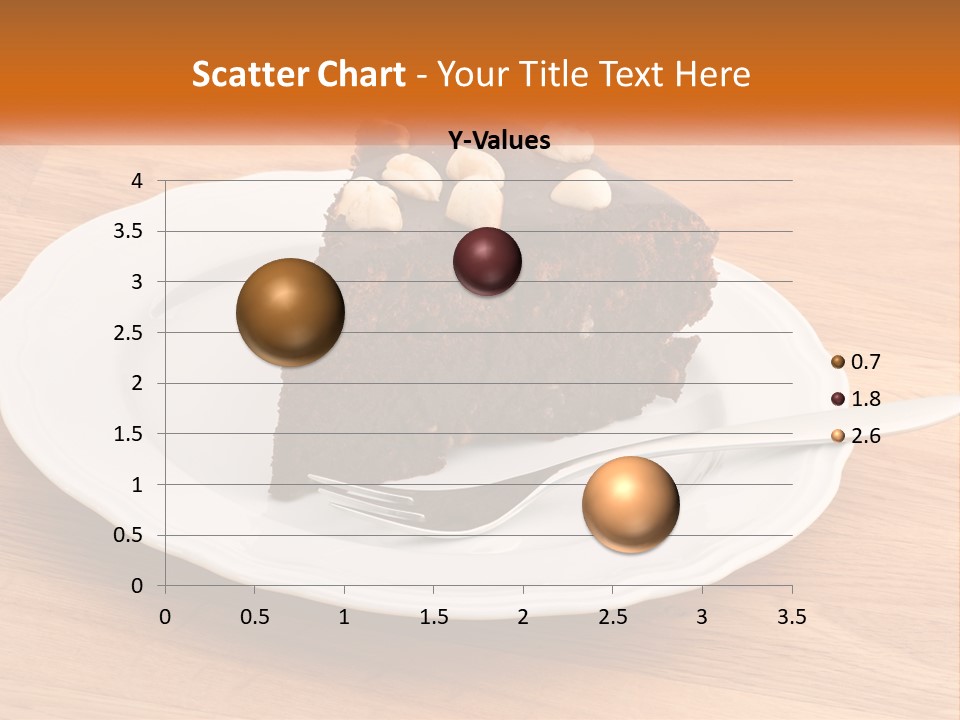 A Piece Of Cake On A Plate PowerPoint Template