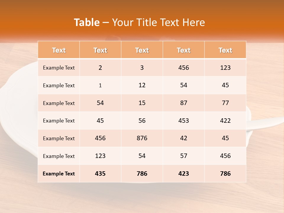 A Piece Of Cake On A Plate PowerPoint Template
