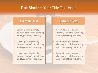 A Piece Of Cake On A Plate PowerPoint Template