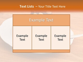 A Piece Of Cake On A Plate PowerPoint Template