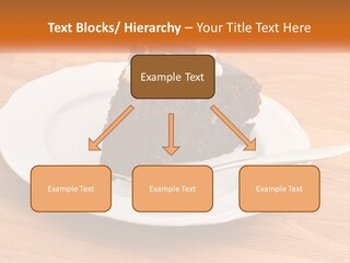 A Piece Of Cake On A Plate PowerPoint Template